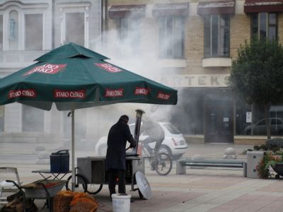 Rostade kastanjer.