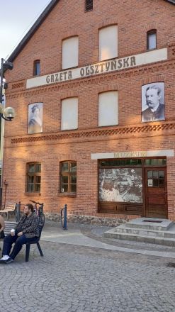 I detta hus hade Gazeta Olsztynska sina lokaler (numera museum).