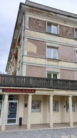 Kvarter strax nordost om Plac Volnosci - Frihetstorget (vid den norra änden av Piotrkowska).