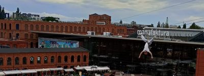 Manufaktura - från fabrik full av slit till lekplats.