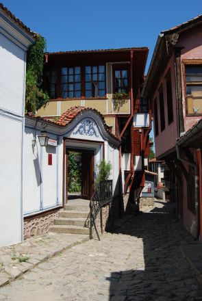 Plovdiv, Gamla stan.