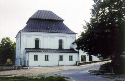 Synagogan i Szczebrzesyn; ort i östra Polen, sydost om Lublin. Foto: Ulf Irheden.