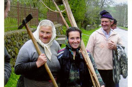 Möte i Maramureş, norra Rumänien. (Foto: Ulf Irheden)