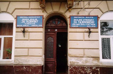 Grundskolan i Nadlak.