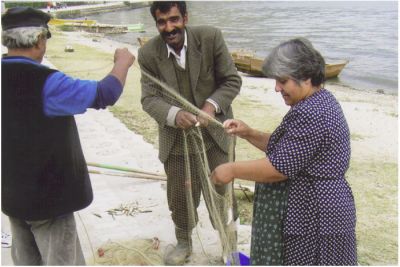 Vid Ohrid-sjön har fisket alltid varit en viktig näring.