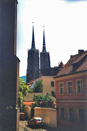 Utsikt över Johannes Döparens katedral.